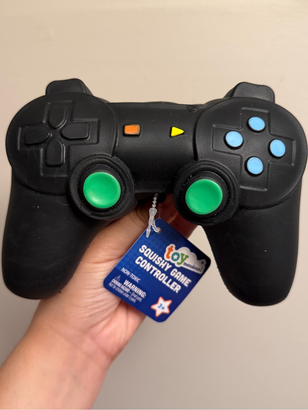 Toymendous Game Controller Squishy - Black (1PC)